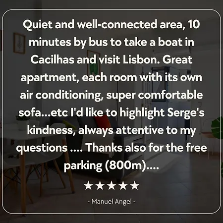 Just4Uapartment 2 - Near Lisbon & Beach - With Ac